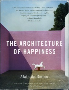 Image.Book Cover.Alain de Botton.Architecture of Happiness