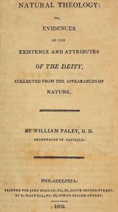 William Paley, Natural Theology